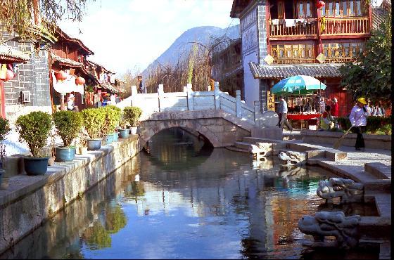 Lijiang, straatzicht